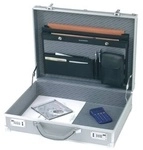 Jüscha Aktenkoffer Aluminium Octan, silber Jüscha Aktenkoffer Aluminium Octan, silber