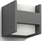 Philips myGarden LED-Wandleuchte Arbour 2 x 4,5 W Anthrazit 164599316