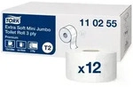 Tork Premium Mini Jumbo Toilettenpapier T2 3-lagig 110255 12 Rollen &agrave; 600 Blatt