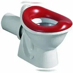 WC-Sitzring Baby rot
