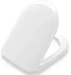 WC-Sitz PRESSALIT MAGNUM Nr.104 inkl.Festscharnier B 33, weiss