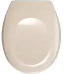 WENKO WC-Sitz Mod. Bergamo Beige, aus antibakteriellem Duroplast