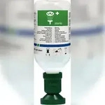 Augensp&uuml;lflasche 500 ml, Natrium-Chlorid-L&ouml;sung, speziell geformte Augenmuschel