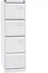Bisley H&auml;ngeregistraturschrank Light 4 Sch&uuml;be 1-bahnig verkehrswei&szlig;