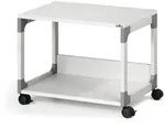 Durable Multifunktionswagen, BxTxH 600x440x480 mm, 2 B&ouml;den, lichtgrau