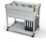 DURABLE H&auml;ngemappenwagen Trolley 90 378410 700x710x440mm grau