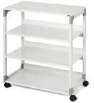 Durable Multifunktionswagen, BxTxH 750x440x880 mm, 4 B&ouml;den, davon 2 B&ouml;den