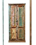 SIT M&ouml;bel Kleiderschrank Altholz | B 80 x T 45 x H 180 cm | bunt | 09164-98|...