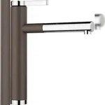 BLANCO GmbH + Co KG BLANCO LINEE-S Armatur / Cafe/Chrom / Zugauslauf / Hochdruck -