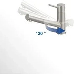Villeroy & Boch Armatur Como Shower Window 925800LC Edelstahl Hochdruck