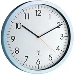 TFA-Dostmann 60.3517 Digitale Wanduhr Kreis Blau, Wei&szlig;