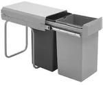 NABER GmbH Wesco Double Boy 30 DT Abfallsammler Auszug 2x 15 Liter