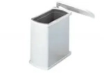 Hailo Abfallsammler 3418001 MF Swing w Uno 18 Liter wei&szlig;