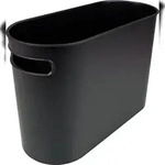 helit Papierkorb 22L - schwarz
