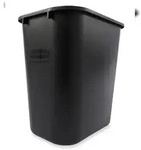 Rubbermaid Mittlerer B&uuml;roabfallkorb 26L - Schwarz