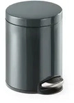 Durable 3410 58 Treteimer, Edelstahl, rund, 290 x 260 mm x &Oslash; 205 mm, 5 l, anthrazit