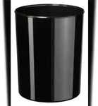 HAN Papierkorb Elegance schwarz 20 Liter, hochgl&auml;nzend