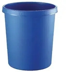 helit Papierkorb Polyethylen Blau 41 cm
