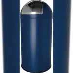helit Push-Abfallbeh&auml;lter50L - blau
