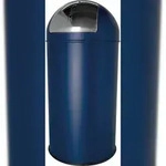helit Push-Abfallbeh&auml;lter30L - blau