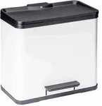 HAILO &Ouml;ko Trio Plus Abfalltrenner "&Ouml;ko Trio Plus L" 3 x 9 l wei&szlig;
