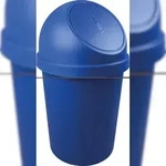 helit Push-Abfallbeh&auml;lter45L - blau