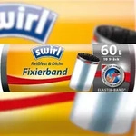 Swirl M&uuml;llbeutel, Kunststoff, 68 x 73 cm, 60 L, grau, 10 St&uuml;ck