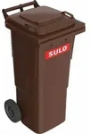 SULO M&uuml;llgro&szlig;beh&auml;lter Kunststoff-M&uuml;llgro&szlig;beh&auml;lter braun 60 l