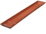 Geli Blumenkasten-Untersetzer Standard, 98 x 15 x 2,5 cm, Terracotta, Kunststoff, UV-