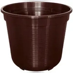 Geli Blumentopf Standard &Oslash; 20 cm braun Pflanztopf Kunststoff frostfest 3 Liter