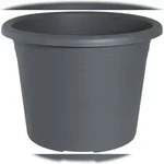 GELI Cylindro Blumentopf Anthrazit &ndash; &Oslash;45cm Kunststoff Pflanztopf 30L