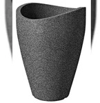 Scheurich Wave Globe High 254/54 Schwarz/Granit
