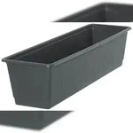 Geli Blumenkasten Standard anthrazit 60 x 17,5 cm eckig Anthrazit