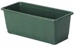 Geli Blumenkasten Standard 40 x 17,5 cm dunkelgr&uuml;n Gr&uuml;n
