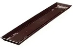 Geli Standard Balkonkasten-Untersetzer 80 cm, Braun, H&ouml;he 25 mm, UV-best&auml;ndig