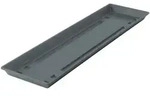 Geli Standard Balkonkasten-Untersetzer 60 cm, Anthrazit, H&ouml;he 25 mm, UV-fest