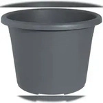 GELI Cylindro Blumentopf Anthrazit &ndash; &Oslash;40cm Kunststoff Pflanztopf 21.5L