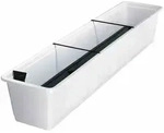 Geli Bew&auml;sserungskasten Aqua Gr.100 cm wei&szlig;