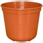 Geli Blumentopf Standard 28cm Terrakotta &ndash; Robust & Vielseitig