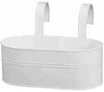 SIENA GARDEN Blumenkasten oval, wei&szlig;, 39x16,5x14,5 cm
