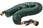 SIENA GARDEN Spiralschlauch-Set Spiralschlauchset 10m mit Comfort Multibrause