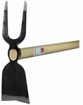 IDEAL Gartenhacke IDEAL-Gartenhacke mit Breitblatt, 2 Zinken,