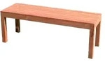 Lex Premium Teak Wartebank Gartenbank Sitzbank Parkbank Holzbank nachhaltig 120cm :