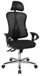 SP Topstar B&uuml;rostuhl / Drehstuhl HJH SOLUTION DELUXE HEAD AL.U2 chrom schwarz