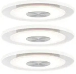 Paulmann Premium LED Einbauleuchte Whirl Basisset rund 120mm 3x4,9W 3x180lm 230V