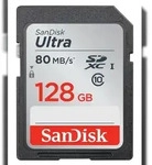 SanDisk Ultra 128GB SDXC Karte bis zu 80 MB/s Class 10