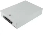 HMF 141-07 Dokumentenkassette, DIN A4, 37,5 x 26,5 x 8 cm, Lichtgrau