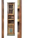 SIT M&ouml;bel Bad-Hochschrank, 2 T&uuml;ren, 1 Schublade, 2 offene F&auml;cher, Altholz