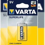 Varta Superlife 2022-9V-Block-6F22 - 1er Blister