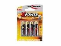 Ansmann Mignon / AA / LR6 x4 Einwegbatterie Alkali